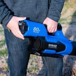 Kobalt 80 V Brushless Cordless Leaf Blower With 2.5 A Battery And 2 A Charger -Kobalt 1054187 42712022
