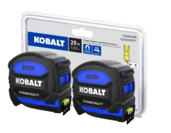 Kobalt 2-Pack 25 Ft Compact Tape Measure