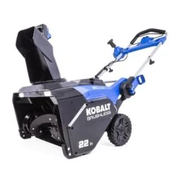 Kobalt 80V-22-in Single Stage Electric Cordless Snow Blower - 1 Battery Included -Kobalt 1076663 42711989
