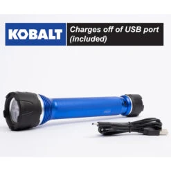 Kobalt Rechargeable - 1000 Lumens LED Flashlight 9 Kobalt Rechargeable - 1000 Lumens LED Flashlight -Kobalt 19225286da L