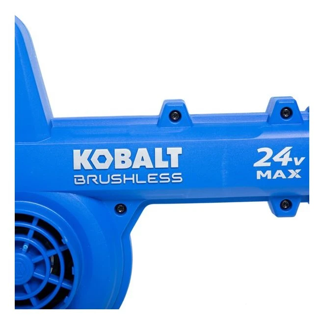 Kobalt 24 V Max Jobsite Blower - Lightweight - Black And Blue - Bare Tool Without Battery 3 Kobalt 24 V Max Jobsite Blower - Lightweight - Black And Blue - Bare Tool Without Battery - Image 3