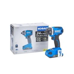 Kobalt 24-V Max Cordless Impact Driver Set - Brushless Motor - Charger, Battery And Accessories Included 7 Kobalt 24-V Max Cordless Impact Driver Set - Brushless Motor - Charger, Battery And Accessories Included -Kobalt 45595033c L
