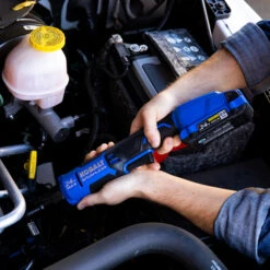 Kobalt 17 Kobalt 24 V Max Brushless Motor Ratchet Wrench - Cordless - Black And Blue - Bare Tool (battery Not Included)