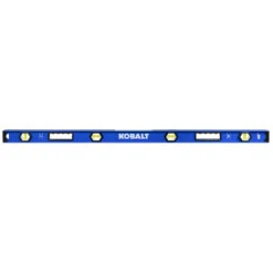 Kobalt 48-in Heavy Duty Aluminum I-Beam Level - Blue